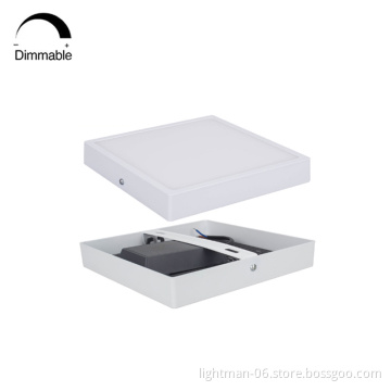 12W 170x170mm Surface Mounted Square LED Panel Downlight